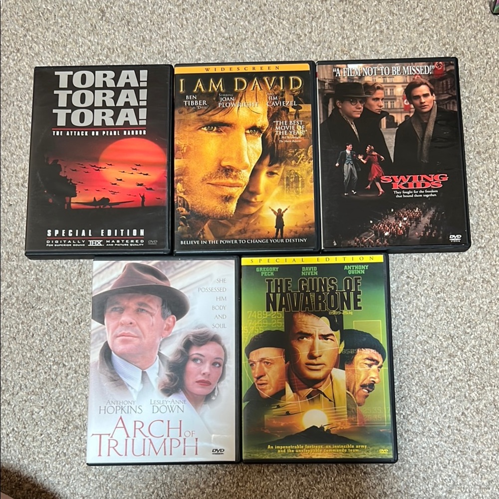 Classic WWII War Drama DVD Collection / 5 Films on DVD